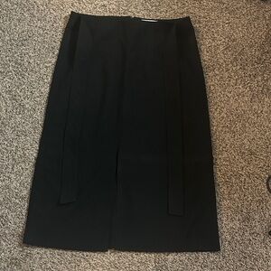 Mango Classic Black Pencil Skirt